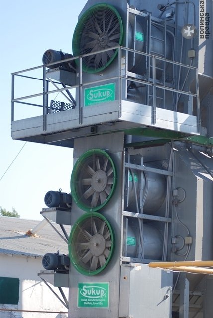 Як на Волині сушать зерно. ФОТО